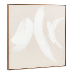 Chorus 2 Framed Multicolor Painting