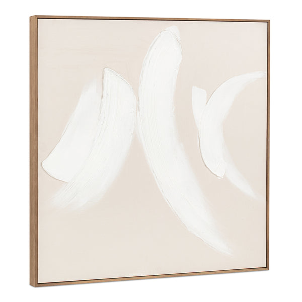 Chorus 2 Framed Multicolor Painting