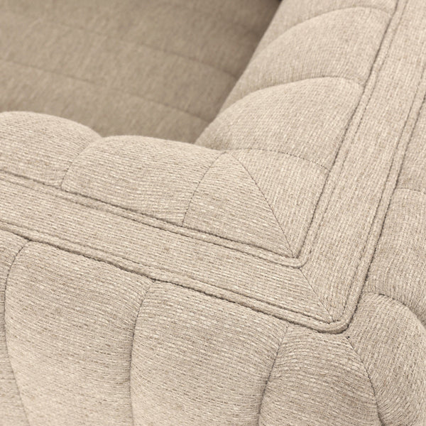 Augustine Outdoor Swivel Chair - Casa Cream