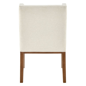 Ethan Fabric Dining Side Chair In Cardiff Cream