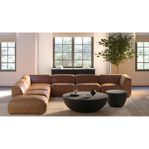 Insitu Black Concrete Side Table by Moe's