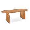 Catania 79" Dining Table, Natural Acacia