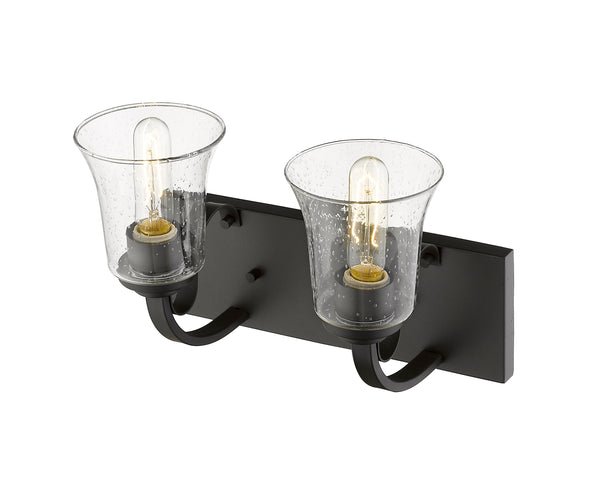Halliwell  2 Light Vanity in Bronze Finish