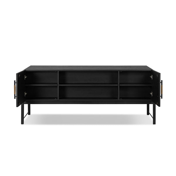 Rosedale Executive Writing Desk In Ebony Oak