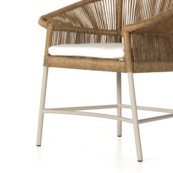 Irving Outdoor Dining Armchair In Sand