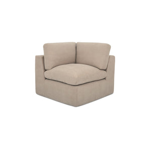 Moe's Cates Corner Chair in Beige