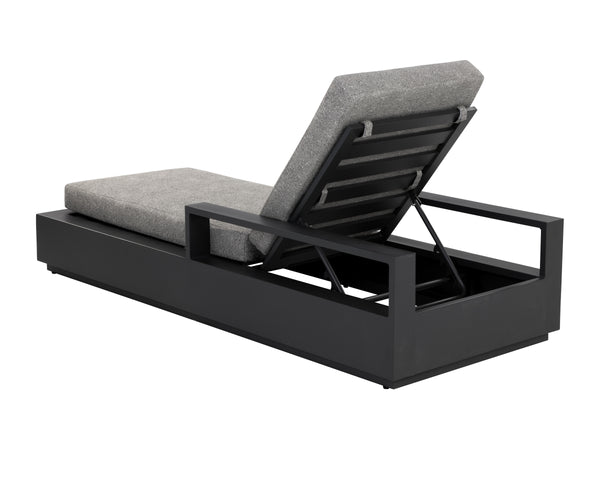 TAVIRA LOUNGER - CHARCOAL - LANIKAI SALT AND PEPPER
