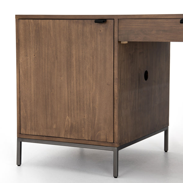 Trey Executive Desk-Auburn Poplar