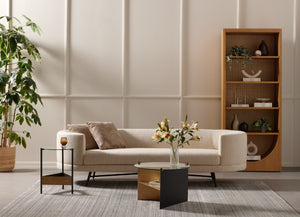 Higgs Bookcase In Honey Oak Veneer