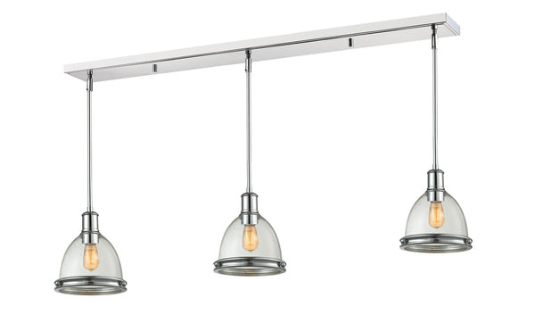 Mason 3 Light Island/Billiard in Chrome Finish