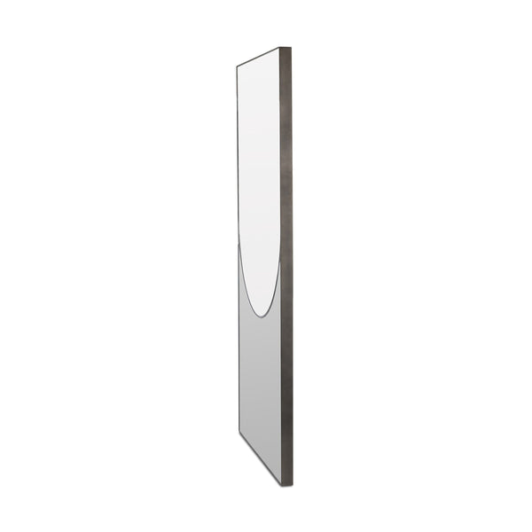 Auryn Mirror In Grey Mirror And Aged Black