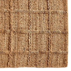 Grid Jute Rug - Natural Grid Jute