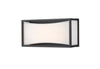 Baden 1 Light Vanity in Matte Black Finish