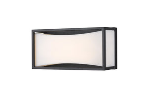 Baden 1 Light Vanity in Matte Black Finish