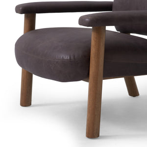 Eisley Chair In Tumble Waxed Slate