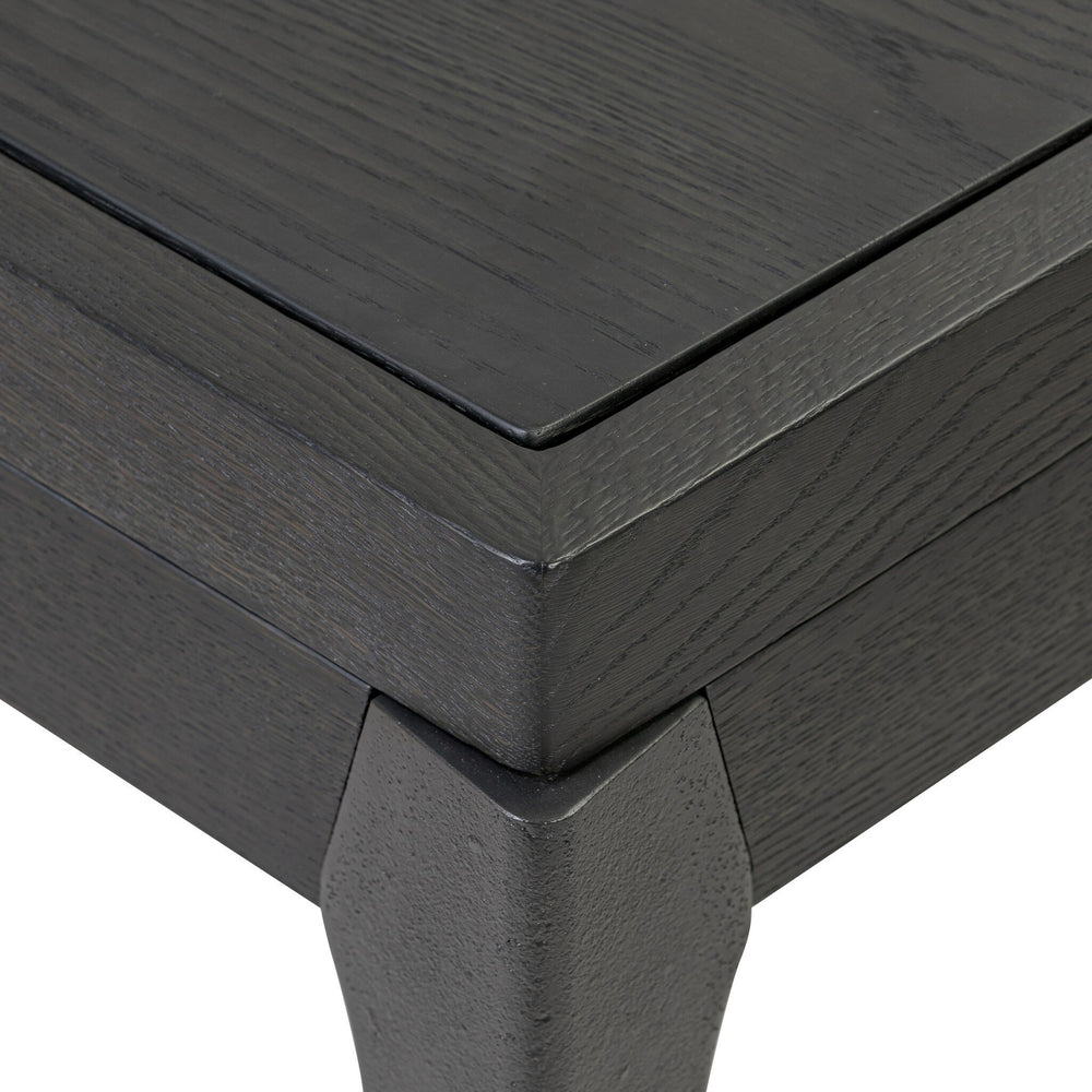 District Eight Mahjong Table - Ebonized Oak