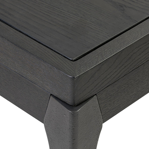 District Eight Mahjong Table - Ebonized Oak