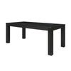 Bedford KD Butterfly Dining Table w/ 20" Ext., Brushed Black