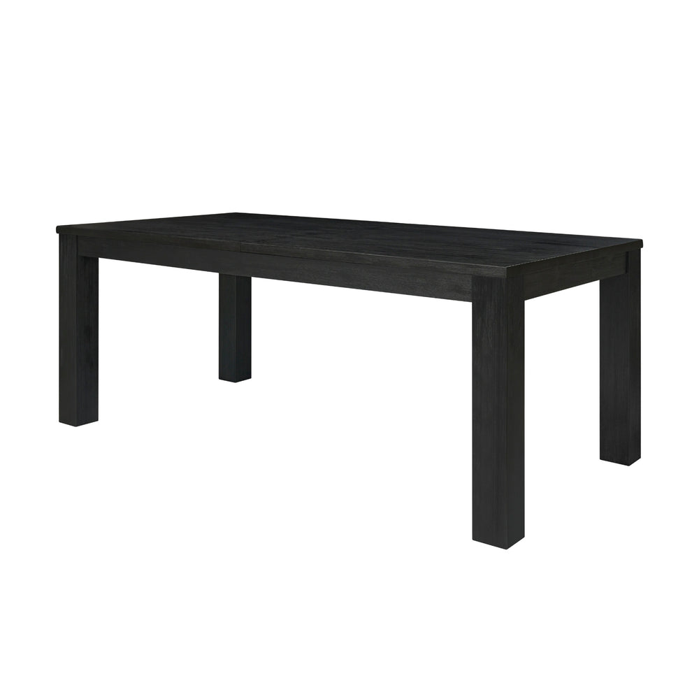 Bedford KD Butterfly Dining Table w/ 20" Ext., Brushed Black 