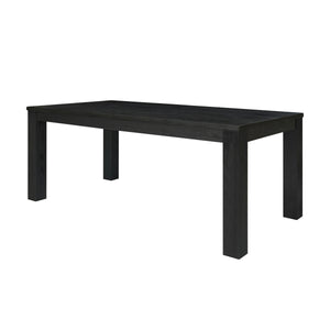 Bedford KD Butterfly Dining Table w/ 20" Ext., Brushed Black 