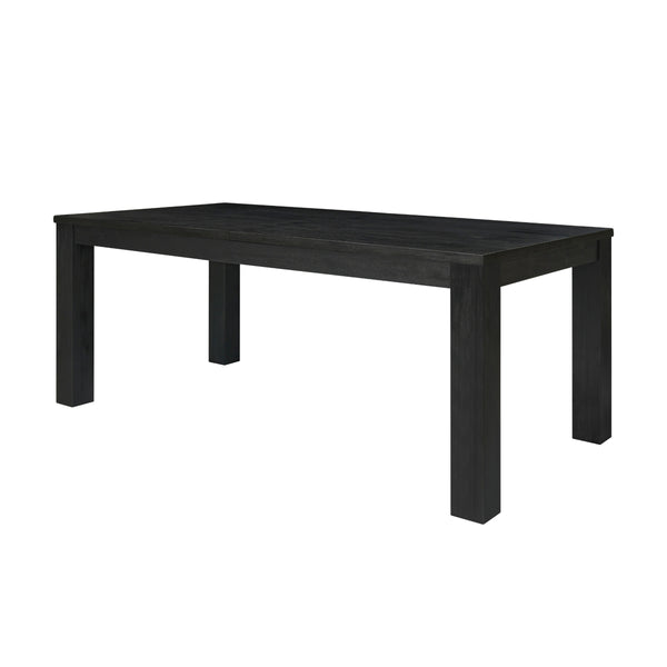 Bedford KD Butterfly Dining Table w/ 20" Ext., Brushed Black 