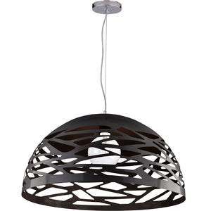 1Lt Pendant, Matte Black Finish