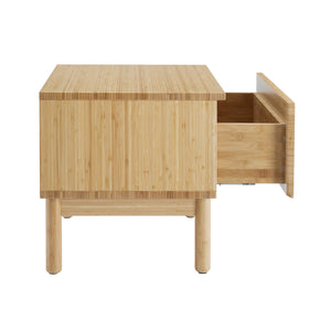 Monterey 1 Drawer Nightstand, Wheat