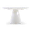 Otago 54" Round Dining Table in White