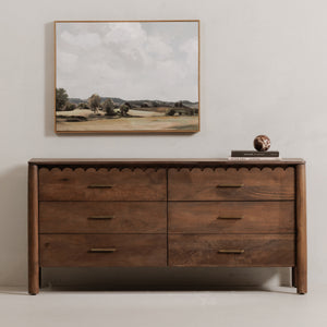 Moe's Wiley Dresser in Vintage Brown
