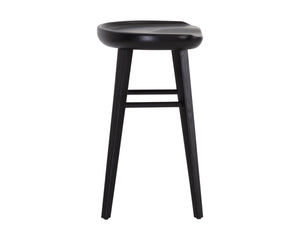 DOMINIC COUNTER STOOL - BLACK