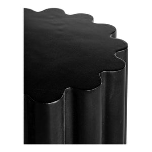 Moe's Taffy Accent Table Black Concrete