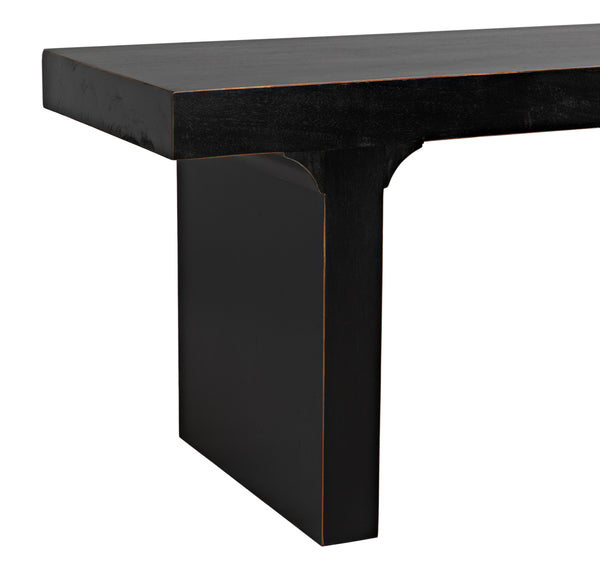 Kir Bench, Hand Rubbed Black
