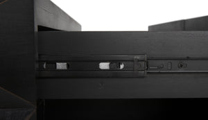 Allegra Dresser, Hand Rubbed Black