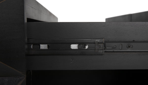 Allegra Dresser, Hand Rubbed Black