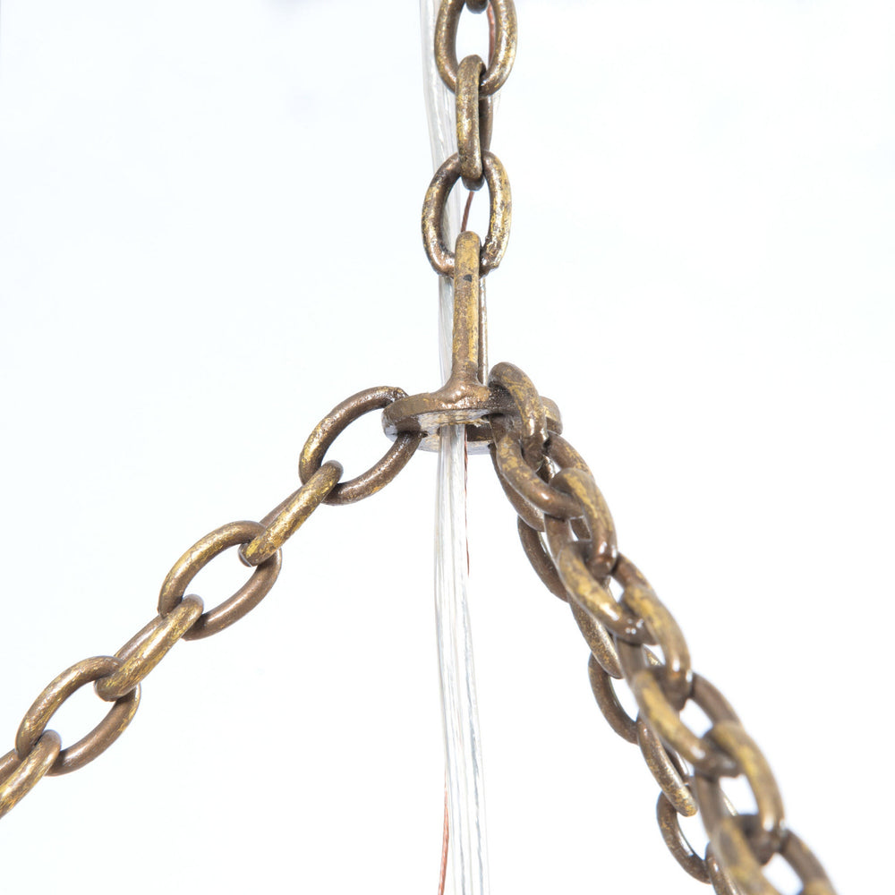 Purnell Large Round Chandelier - Gold