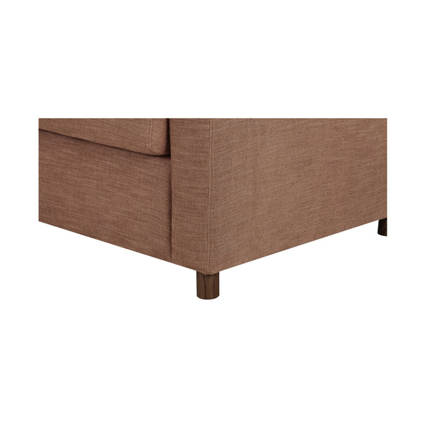 Moe's Finch Sofa in Washed Pink Linen