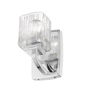 Zaid 1 Light Wall Sconce in Chrome Finish