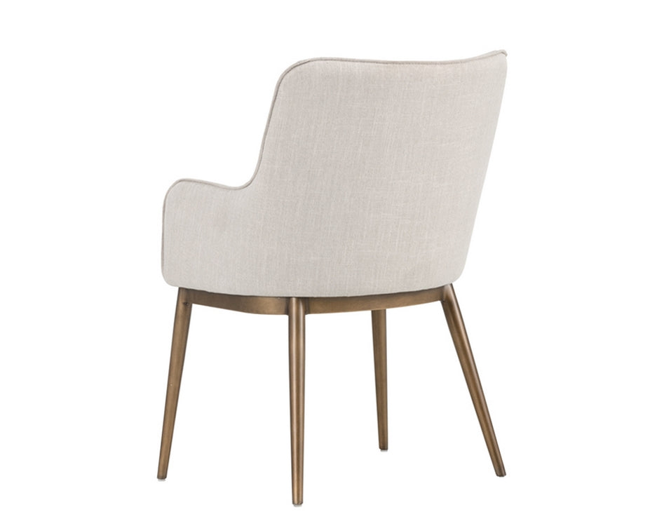Franklin Dining Chair - Beige Linen