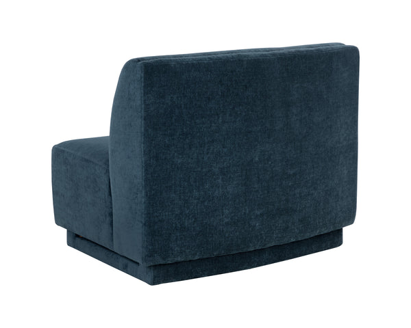 JACLYN MODULAR - ARMLESS CHAIR - DANNY DUSTY BLUE