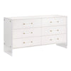 Sonia Shagreen 6-Drawer Double Dresser