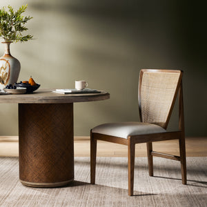 Alida Dining Chair In Alcala Cream