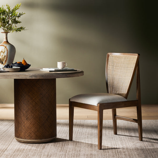 Alida Dining Chair In Alcala Cream