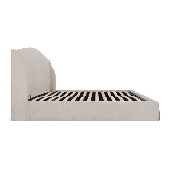 Moe's Weston King Storage Bed with Slipcover