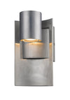 Amador  1 Light Outdoor in Silver Finish