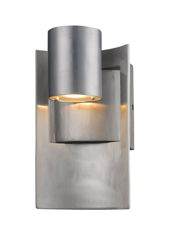 Amador  1 Light Outdoor in Silver Finish