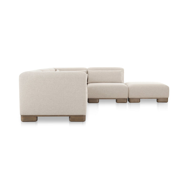 June Dream Modular Sectional in Oatmeal by Moe's