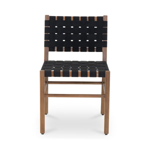 Mira Outdoor Dining Chair with Teak Frame