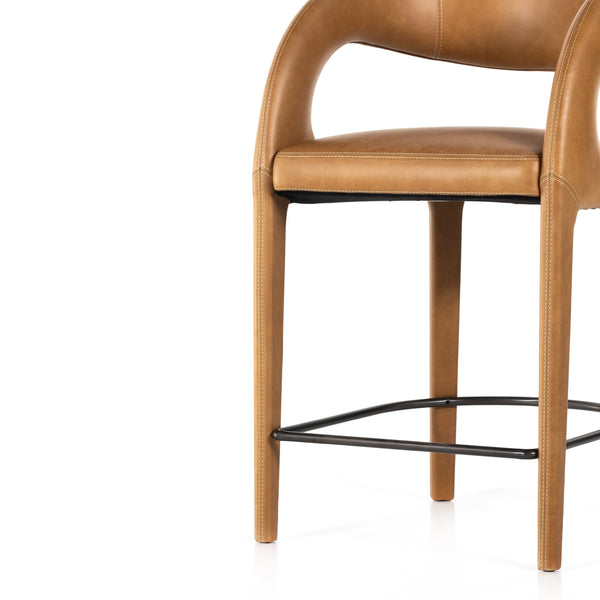 Hawkins Counter Stool In Butterscotch