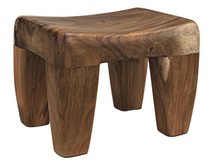 Sumo Munggur Wood Stool with Semi-Gloss Finish