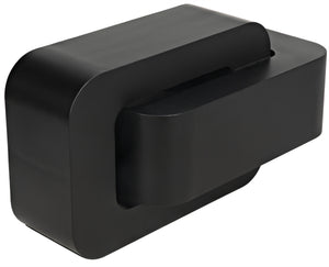 Nodum Accent Table, Black Steel